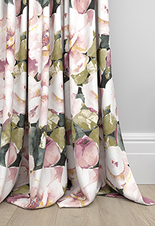 Mirabel, Raspberry - Made to Measure Curtains